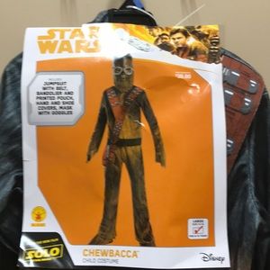 child Chewbacca Costume Large NEVER WORN
